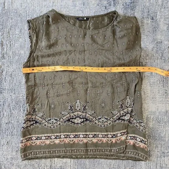 Massimo Dutti Silk Top Blouse size 8 M - Picture 11 of 12